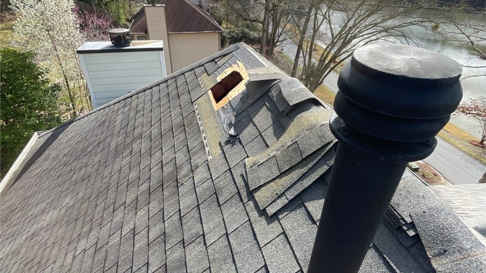 Roof Repair Project in Roswell, GA by Dr. Roof