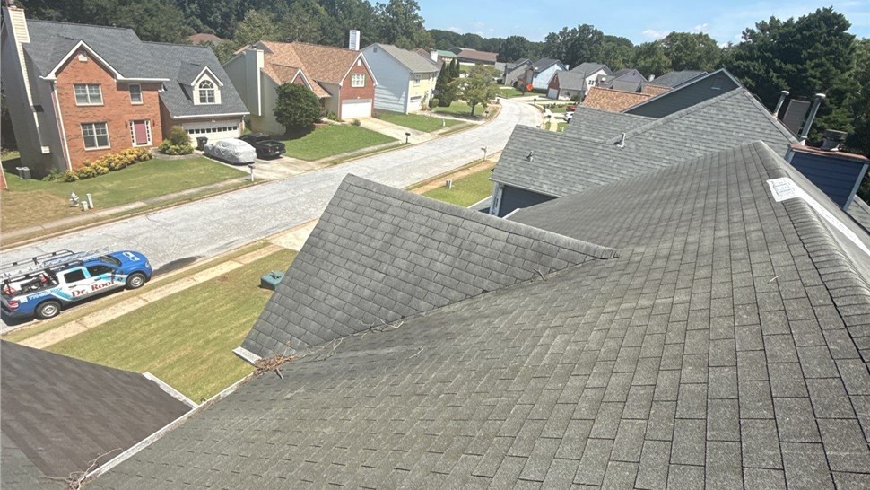Roof Replacement Project in Snellville, Georgia by Dr. Roof