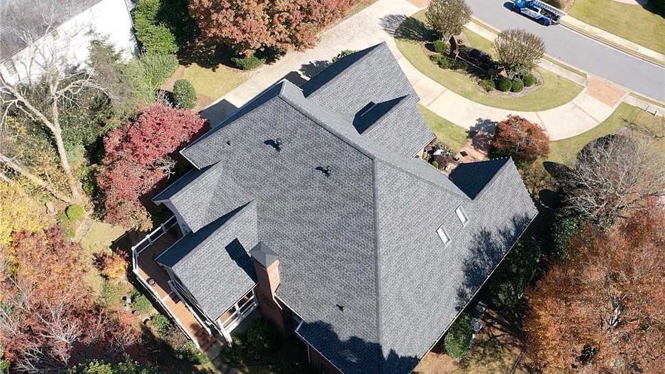 Roof Replacement Project in Sandy Springs, Georgia by Dr. Roof