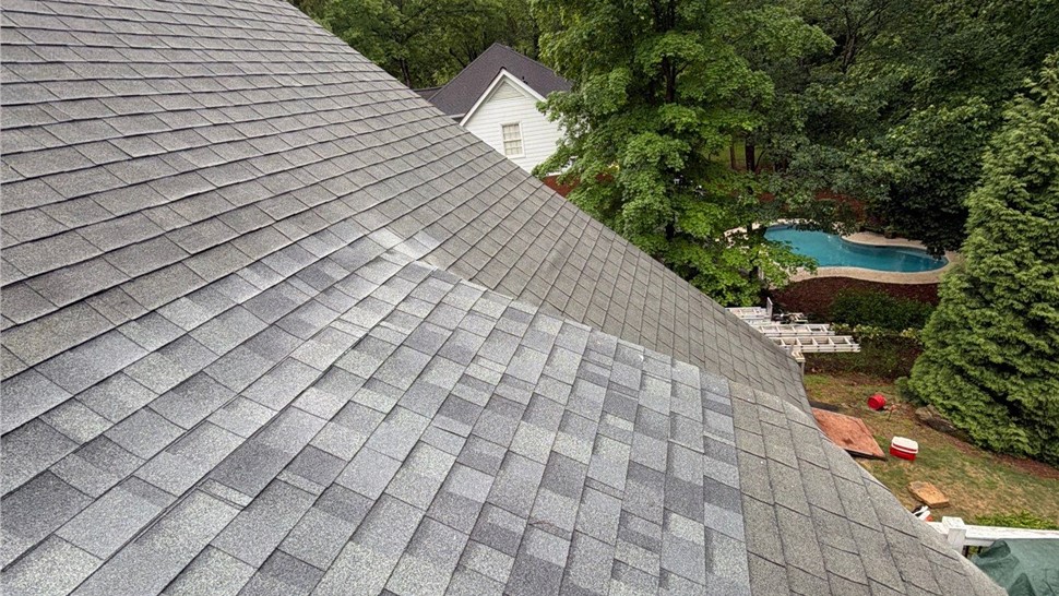 Roof Replacement Project in Peachtree Corners, Georgia by Dr. Roof