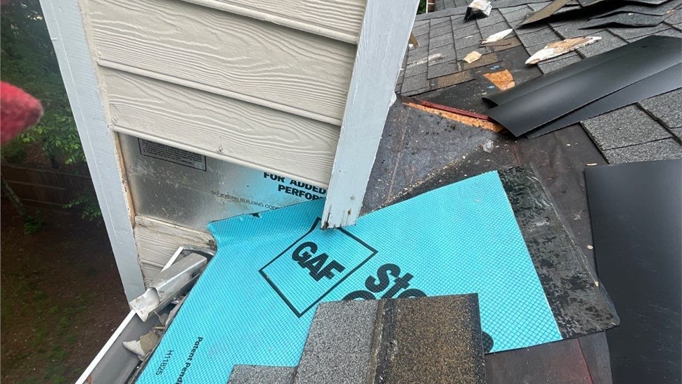 Roof Repair Project in Alpharetta, Georgia by Dr. Roof