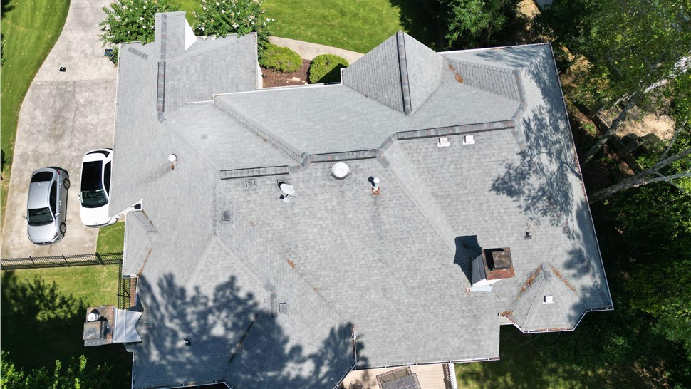 Roof Replacement Project in Alpharetta, Georgia by Dr. Roof