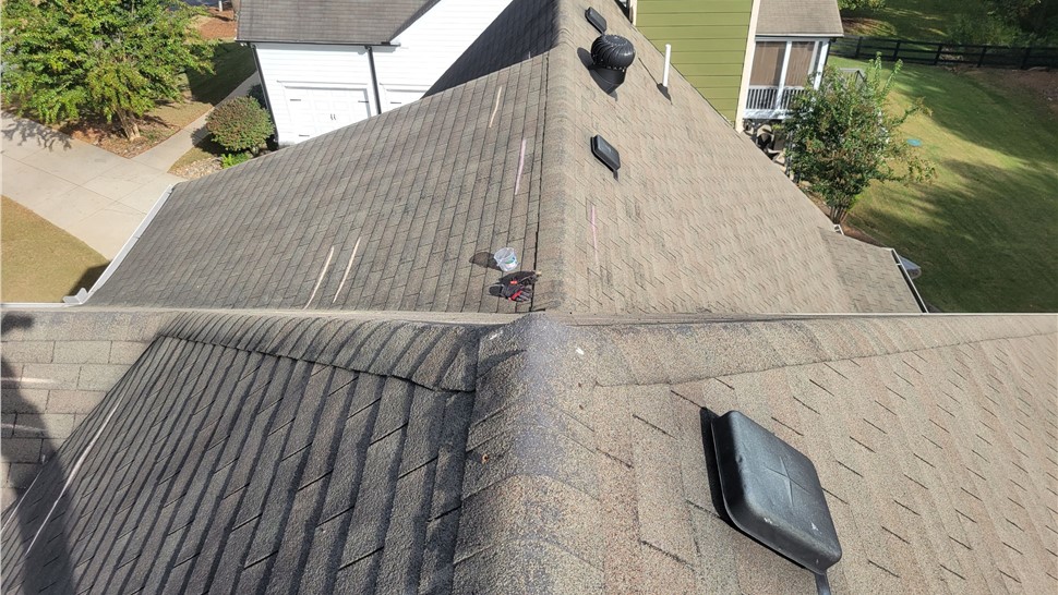 Roof Replacement Project in Cumming, Georgia by Dr. Roof