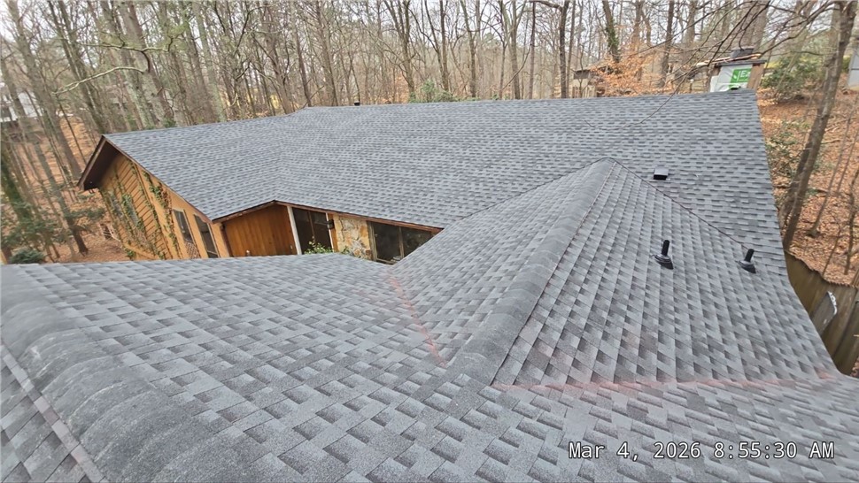 Roof Replacement Project in Roswell, Georgia by Dr. Roof