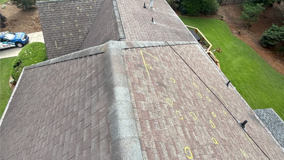 Roof Replacement Project in Johns Creek, Georgia by Dr. Roof