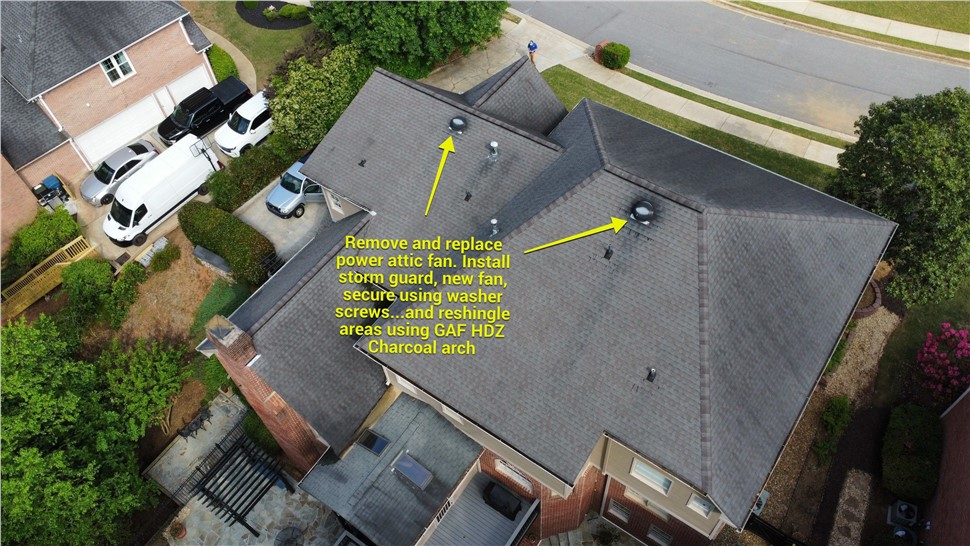 Roof Repair Project in Alpharetta, Georgia by Dr. Roof