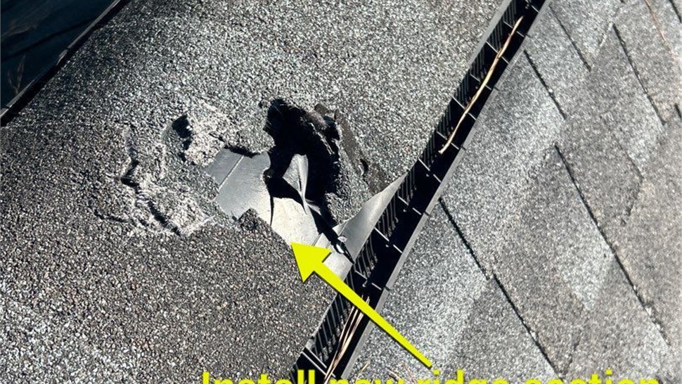 Roof Repair Project in Alpharetta, Georgia by Dr. Roof