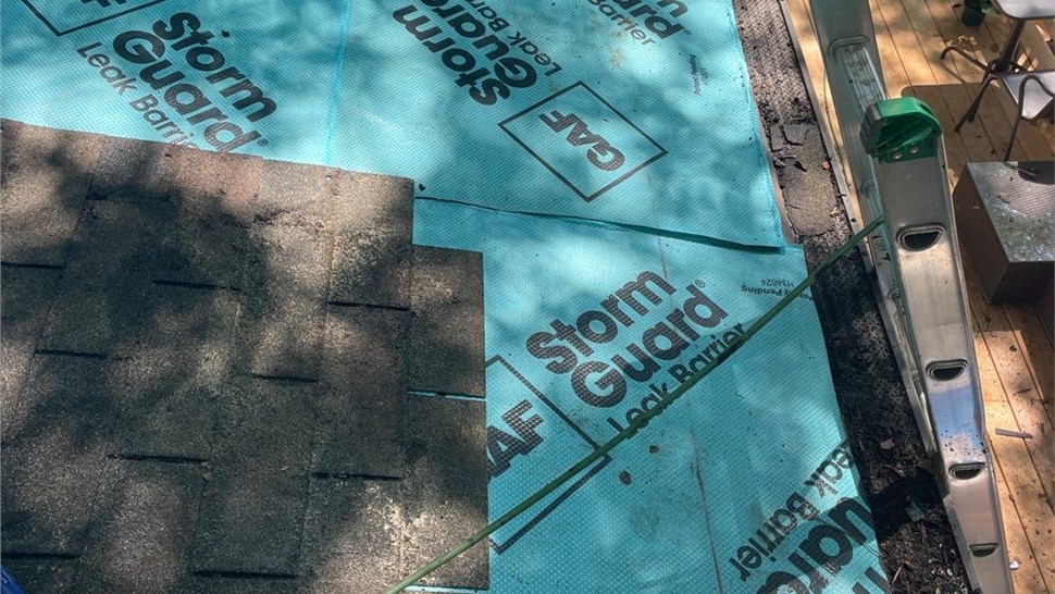 Roof Repair Project in Avondale Estates, Georgia by Dr. Roof