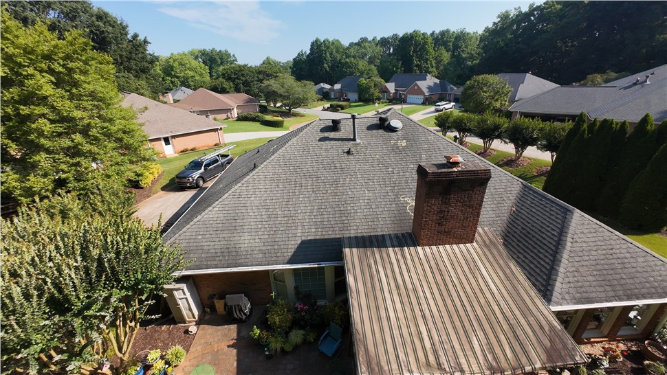Roof Replacement Project in Alpharetta, Georgia by Dr. Roof