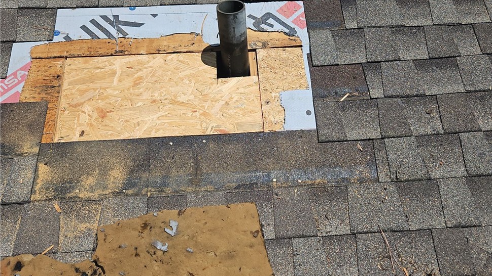 Roof Repair Project in Acworth, Georgia by Dr. Roof