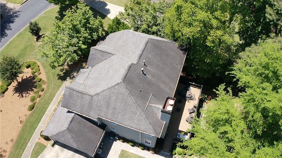 Roof Replacement Project in Alpharetta, Georgia by Dr. Roof