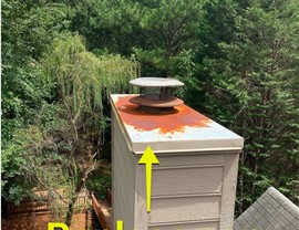 Chimney Protection, Siding Project in Decatur, GA by Dr. Roof