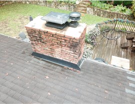 Chimney Protection, Roofing Project in Atlanta, GA by Dr. Roof