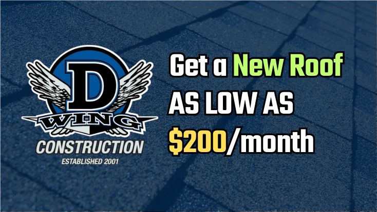 New Roof As Low As 200 a Month