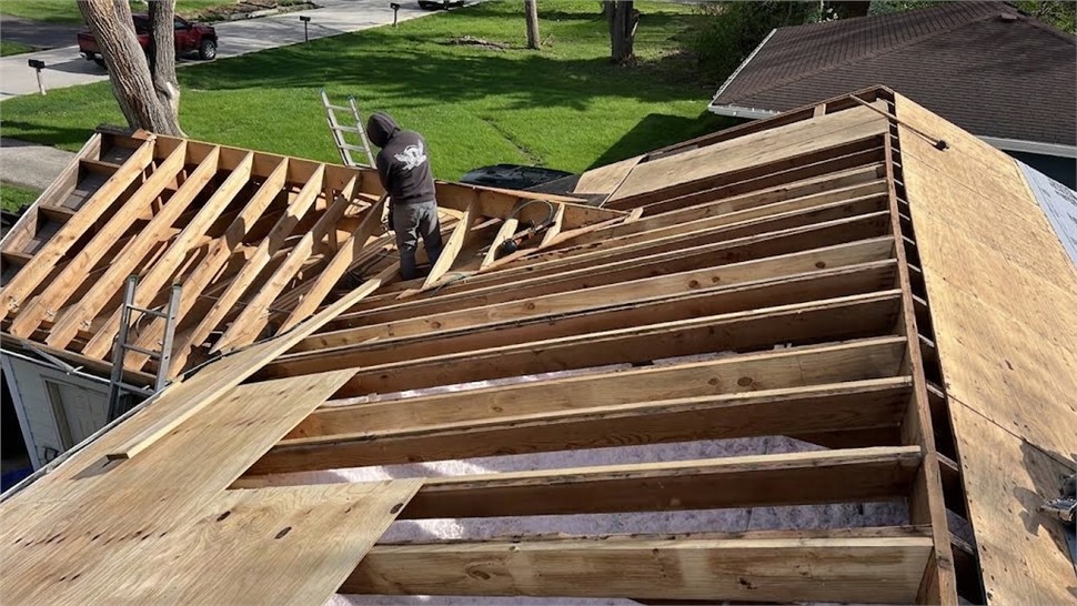 Roofing Project in Palatine, Illinois by D-Wing Windows, Siding & Roofing