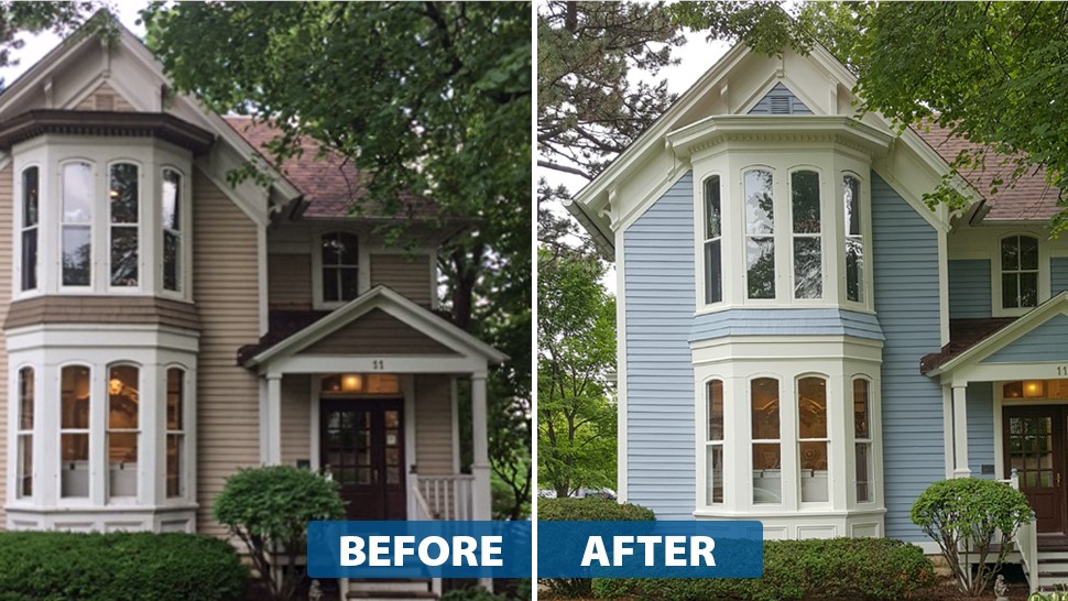 Siding Project in St. Charles, IL by D-Wing Construction