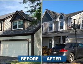 Siding Project in Schaumburg, IL by D-Wing Windows, Siding & Roofing