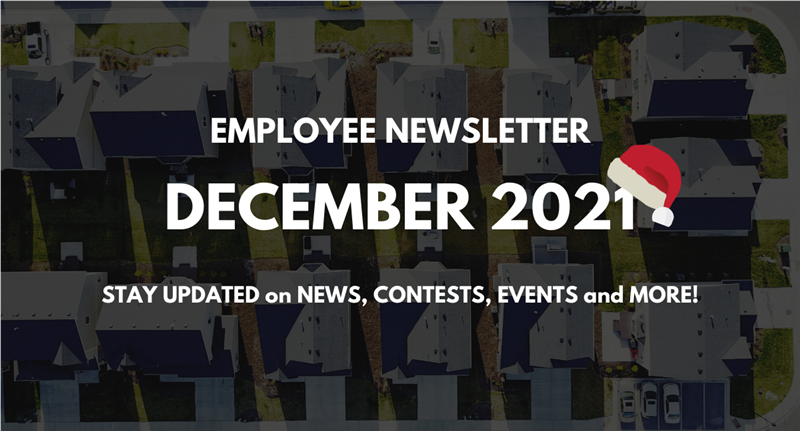 December Employee Newsletter 2021