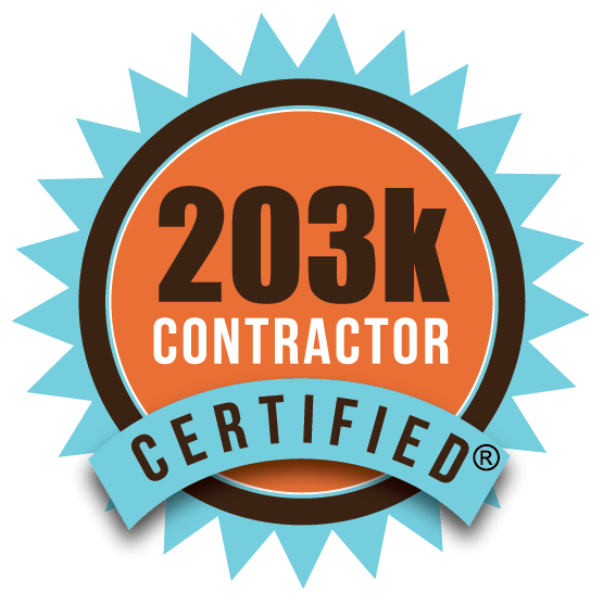 203k contractor badge