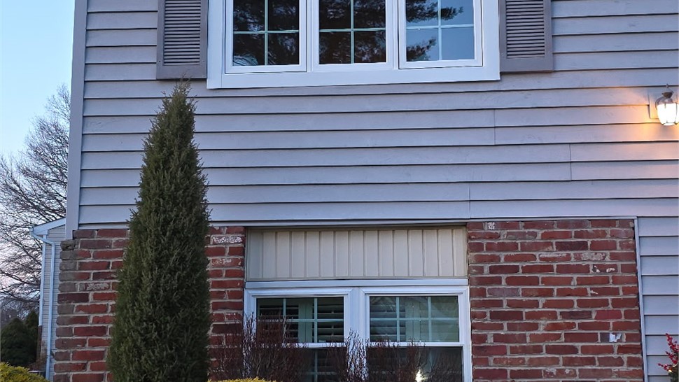 After window and door replacement in Newtown PA with Sunrise windows