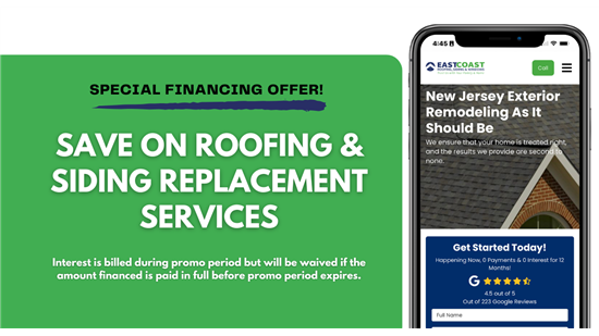 Roofing & Siding Offer Image