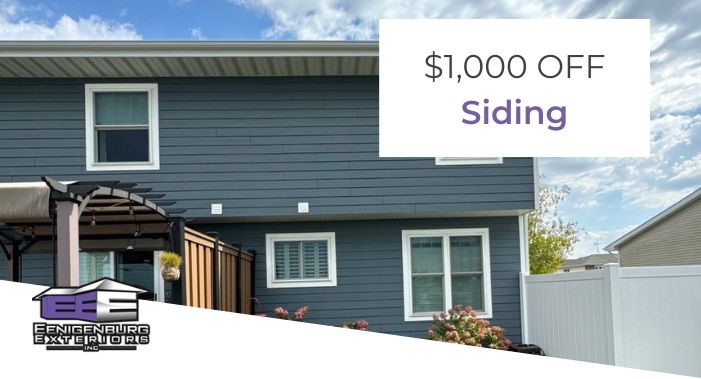 $1,000 Off Siding