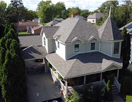 Gutters, Residential Roofing Project in Palatine, IL by Elevate Construction Inc