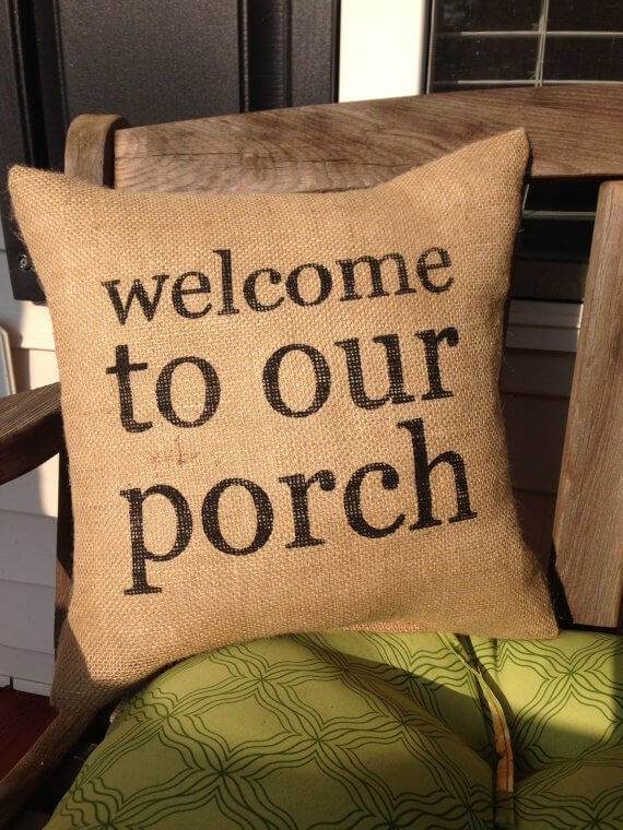 porch pillow