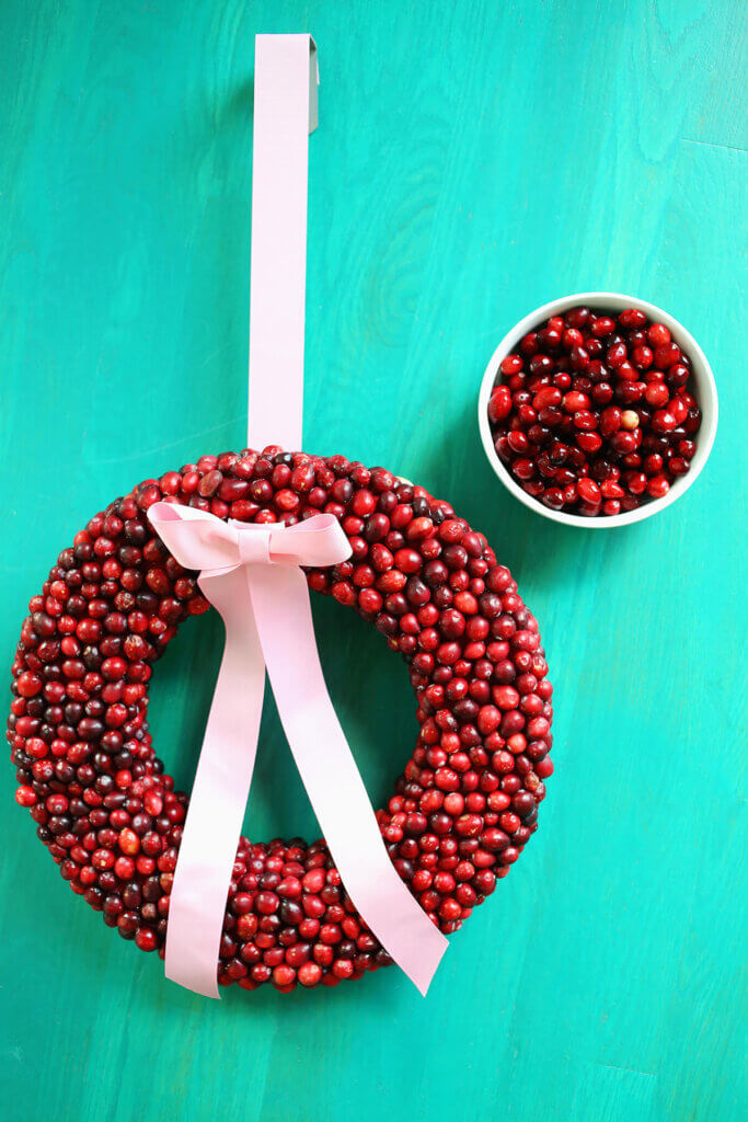 cranberry-wreath