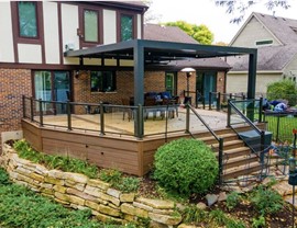 Backyard Remodel, Pergolas Project in Mt Prospect, IL by Erdmann Outdoor Living