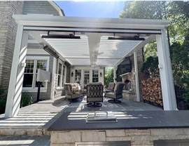 Pergolas Project in Naperville, IL by Erdmann Outdoor Living