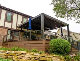 Backyard Remodel, Pergolas Project in Mt Prospect, IL by Erdmann Outdoor Living