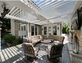 Pergolas Project in Naperville, IL by Erdmann Outdoor Living