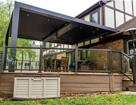 Backyard Remodel, Pergolas Project in Mt Prospect, IL by Erdmann Outdoor Living