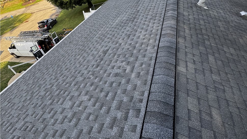 Roofing Project in Houston, PA by Evans Roofing & Gutters