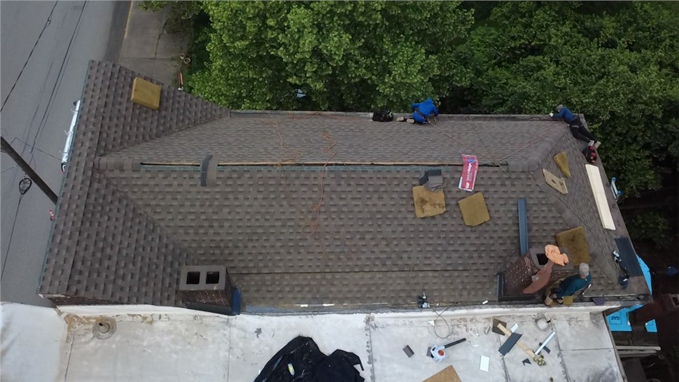 Gutters, Roofing Project in Braddock, Pennsylvania by Evans Roofing & Gutters