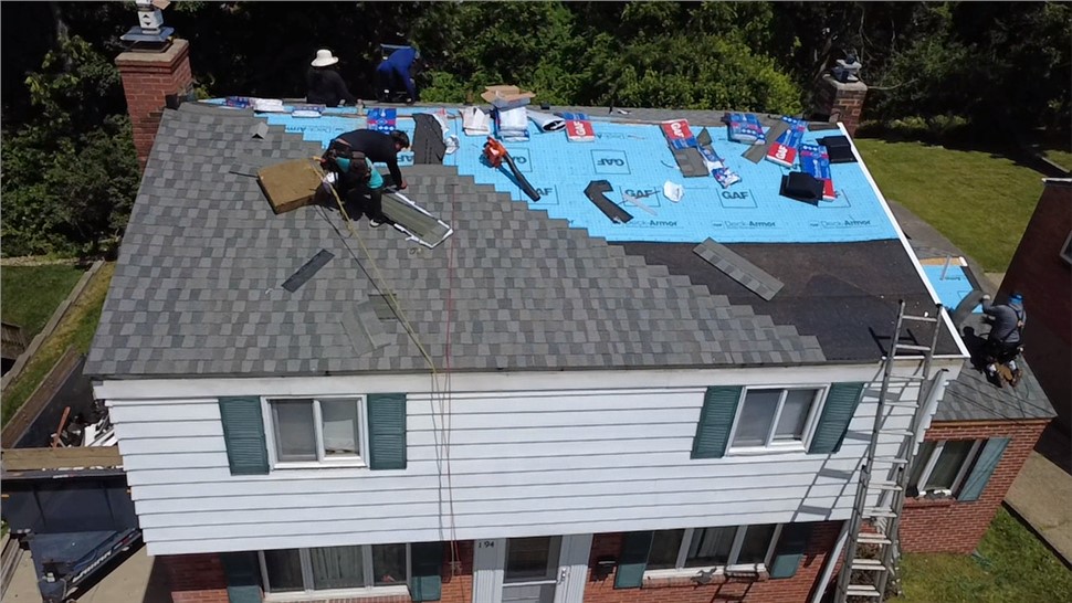 Roofing Project in Pittsburgh, PA by Evans Roofing & Gutters