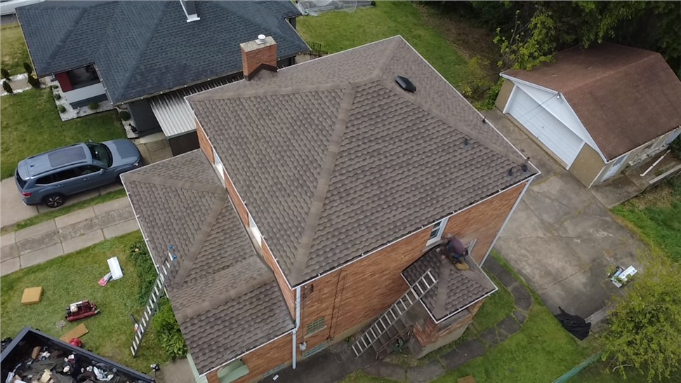 Roofing Project in Homestead, PA by Evans Roofing & Gutters