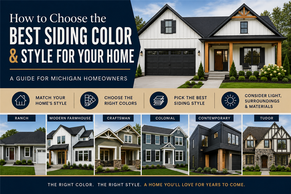 How to Choose the Best Siding Color and Style for Your Home