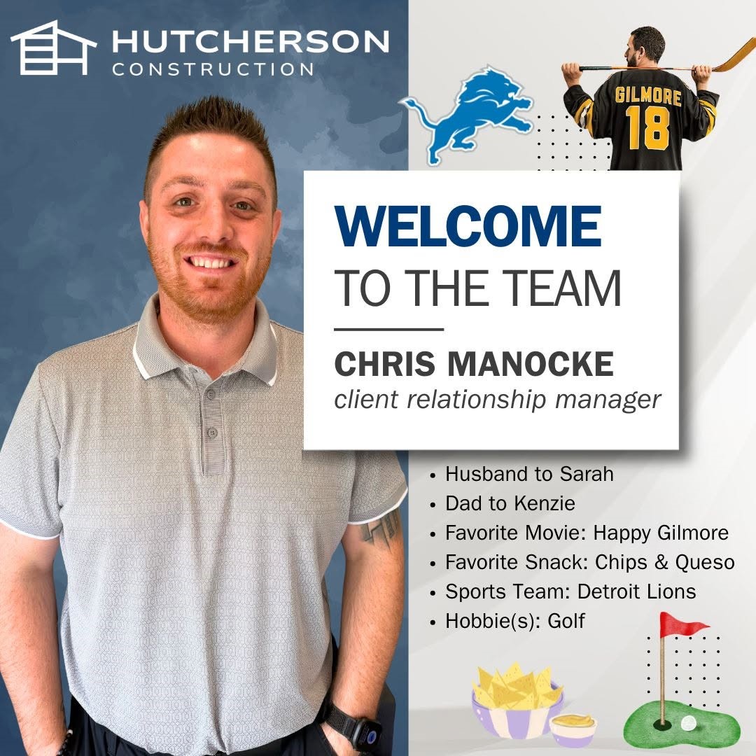 Meet Chris Manocke: Hutcherson Construction's New Client Relationship Manager