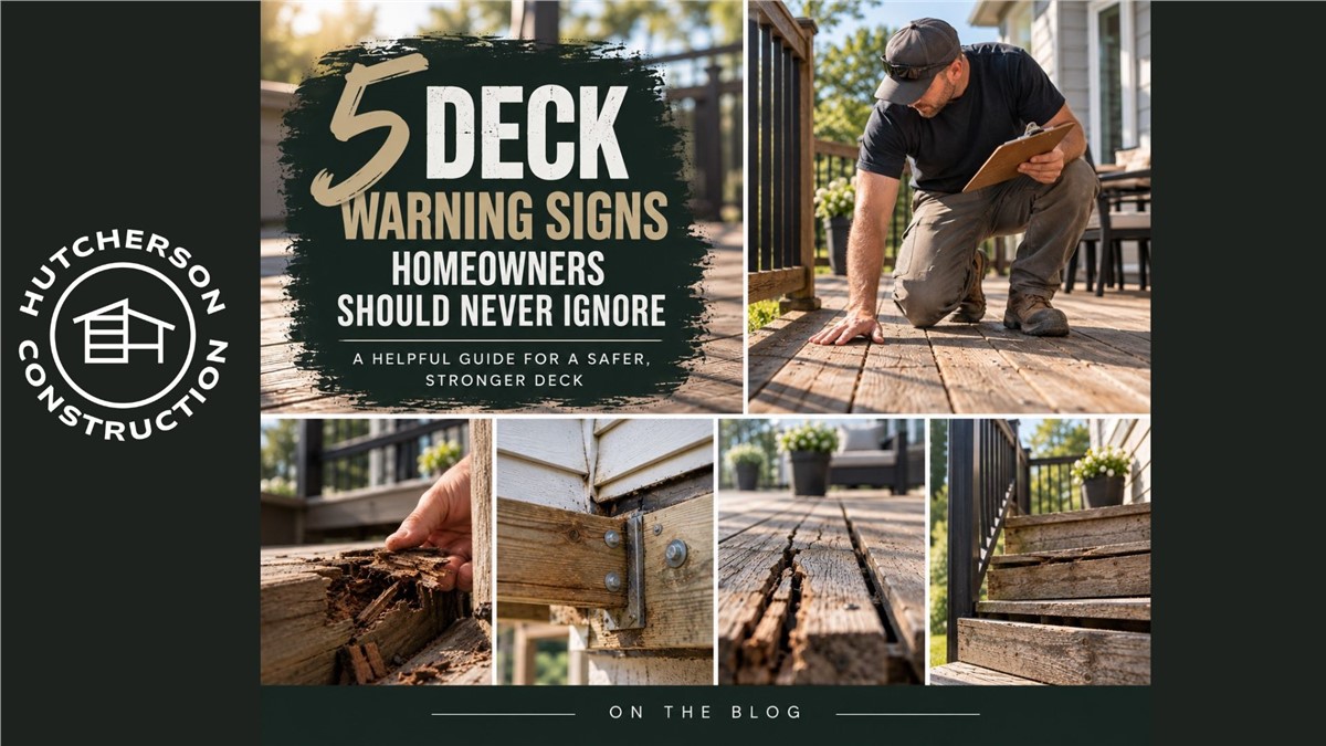 5 Deck Warning Signs Homeowners Should Never Ignore