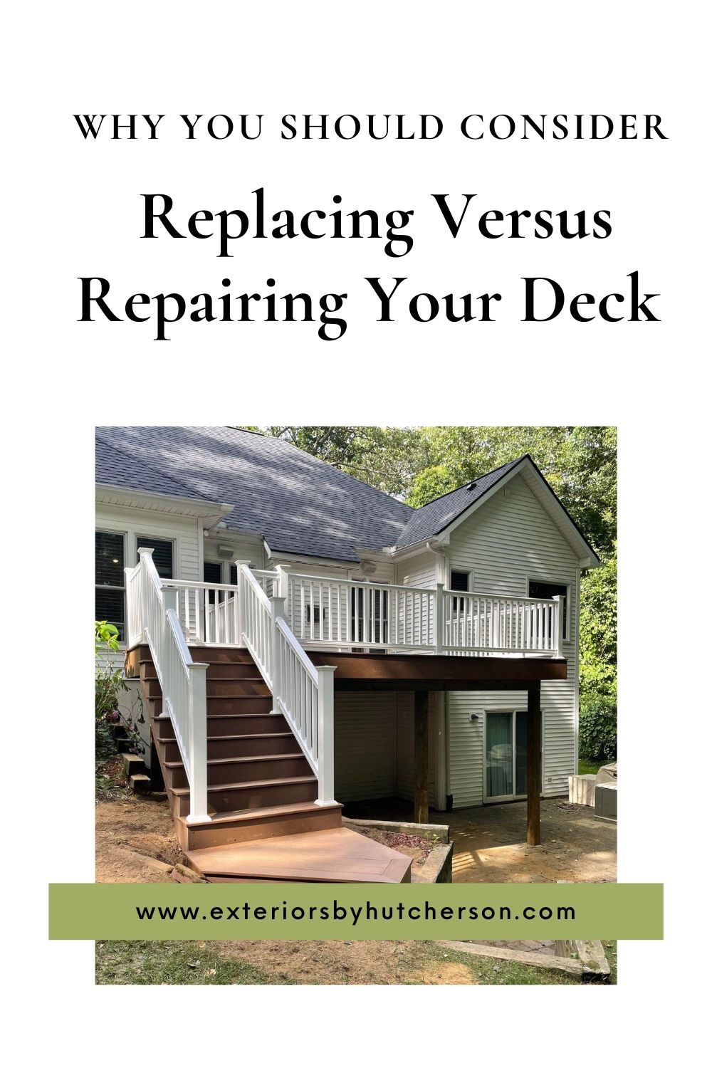 Why You Should Consider Replacing Versus Repairing Your Deck