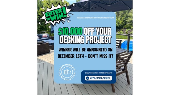 $10,000 Off Your Decking Project