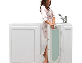 EZ Modern Outswing Walk In Tub Photo 4