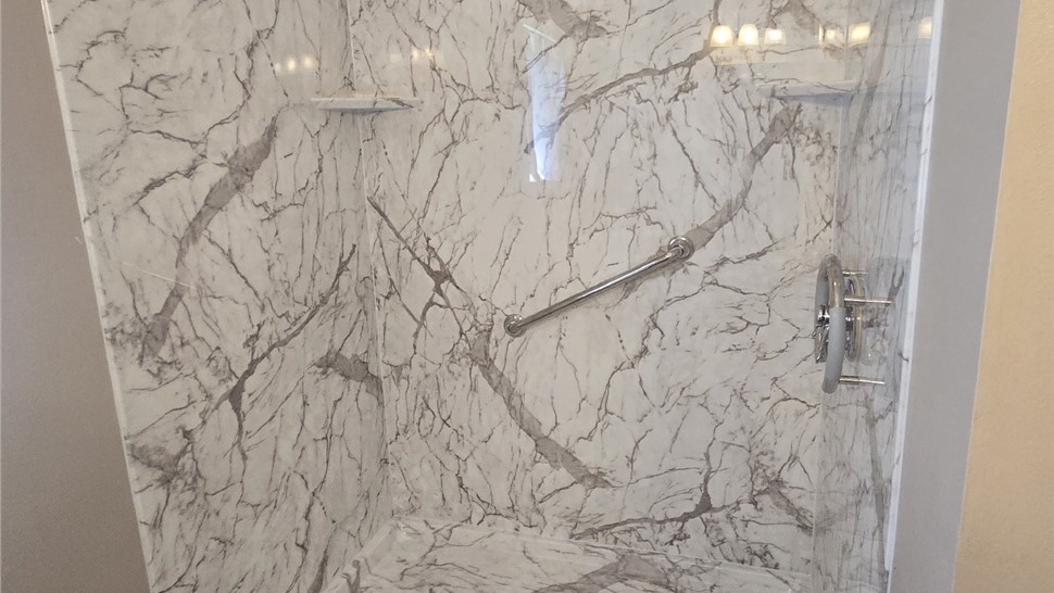 Showers Project in Hammond, Louisiana by EZ Baths, LLC