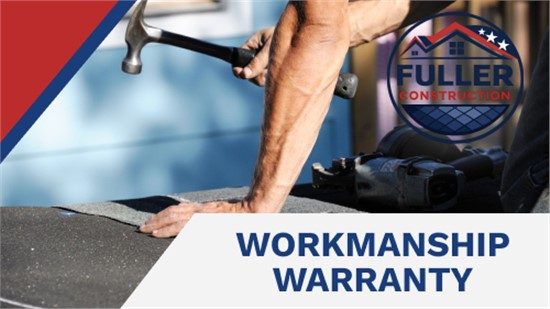 Protect Your Investment with Our Workmanship Warranty!