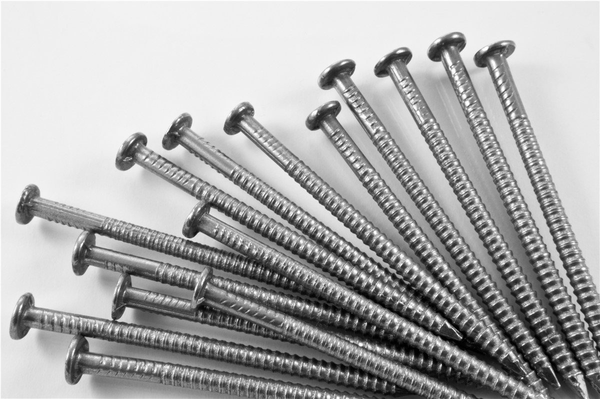 Ring shank nails are the best for roofing applications.