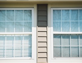 Looking at two new windows from the outside