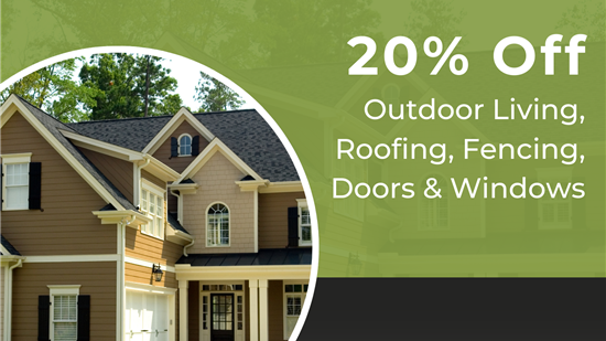 Fletcher Home 20% Off Exterior Home Improvements
