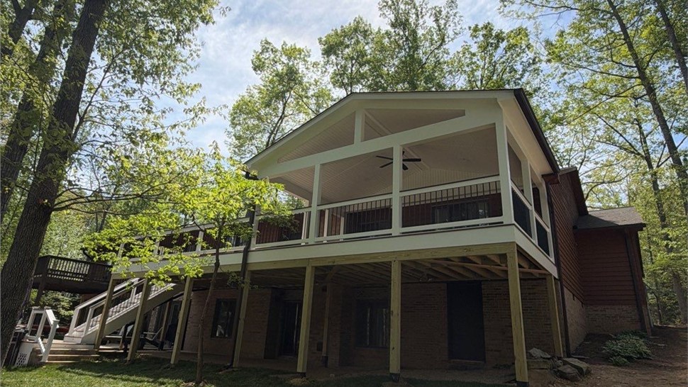 Outdoor Living Project in Locust Grove, VA by Fletcher Home